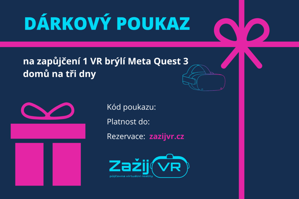 dárkový poukaz růžový