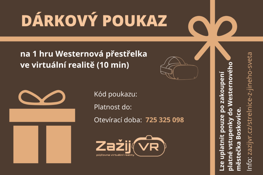 dárkový poukaz western